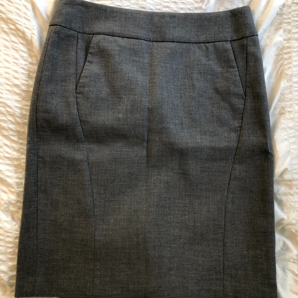 Size 6 gray skirt from Ann Taylor Loft